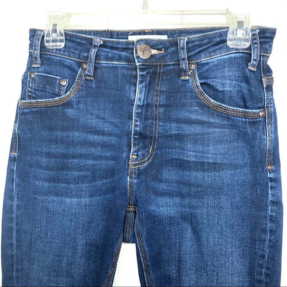 One Teaspoon High Rise Distressed Skinny Jeans - Picture 2 of 10